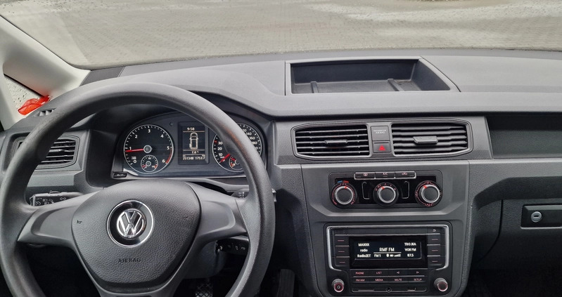 Volkswagen Caddy cena 45500 przebieg: 255000, rok produkcji 2016 z Siedlce małe 67